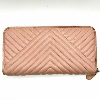 PRADA - 美品✨ プラダ ラウンドファスナー長財布 ML506 2CET ピンク
