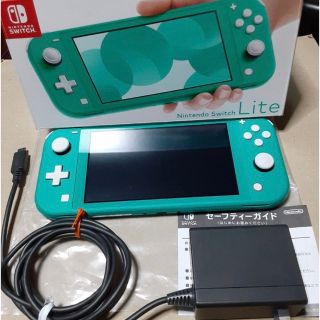 ニンテンドースイッチ(Nintendo Switch)のNintendo Switch lite スイッチライト ターコイズ 本体(携帯用ゲーム機本体)