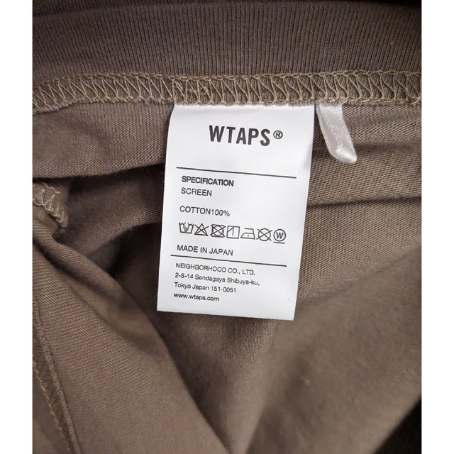 W)taps(ダブルタップス)のWTAPS  201PCDT-ST05S メンズのトップス(Tシャツ/カットソー(半袖/袖なし))の商品写真