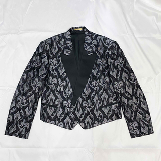 ヴィンテージ(VINTAGE)のvintage design pattern spencer jacket(テーラードジャケット)