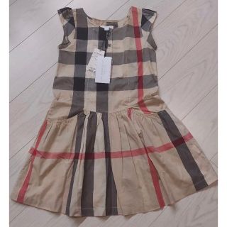 バーバリー(BURBERRY)のバーバリー  定番チェック ワンピース 10y(ワンピース)