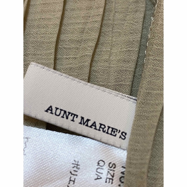 Aunt Marie's(アントマリーズ)のAUNT MARIE’S オフィスファッションにも！【24時間以内匿名配送】 レディースのトップス(シャツ/ブラウス(半袖/袖なし))の商品写真