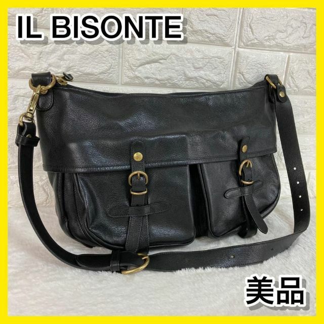 ＊美品 IL BISONTE ショルダーバッグ＊