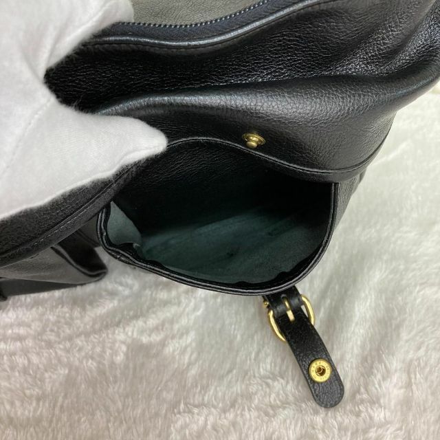 希少 美品】IL BISONTE ショルダーバッグ レッド 本革 可愛い