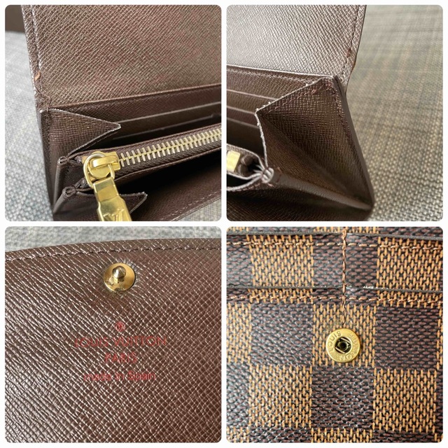 LOUIS VUITTON(ルイヴィトン)のLOUIS VUITTON ダミエ ポルトフォイユサラ 長財布 レディースのファッション小物(財布)の商品写真