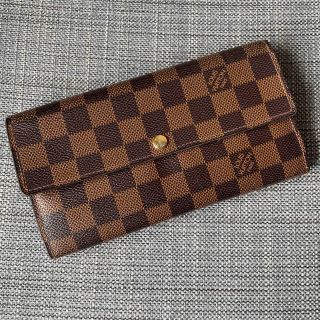 ルイヴィトン(LOUIS VUITTON)のLOUIS VUITTON ダミエ ポルトフォイユサラ 長財布(財布)