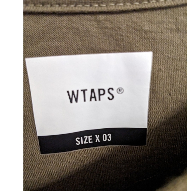 W)taps(ダブルタップス)のWTAPS FADED TEE 201PCDT-ST04S メンズのトップス(Tシャツ/カットソー(半袖/袖なし))の商品写真