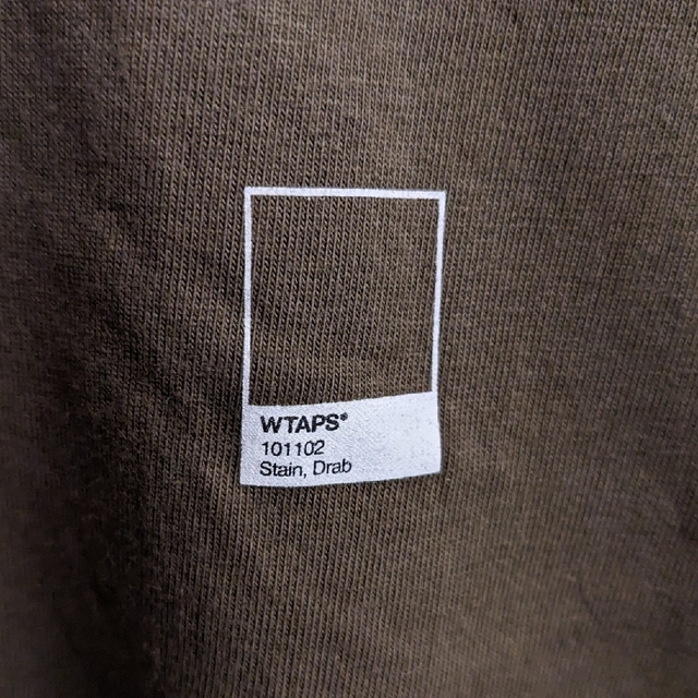 W)taps(ダブルタップス)のWTAPS FADED TEE 201PCDT-ST04S メンズのトップス(Tシャツ/カットソー(半袖/袖なし))の商品写真