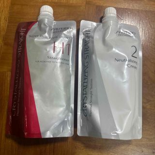 シセイドウ(SHISEIDO (資生堂))の資生堂 クリスタライジングストレート α h 1剤 、2剤/5回分 医薬部外品(その他)