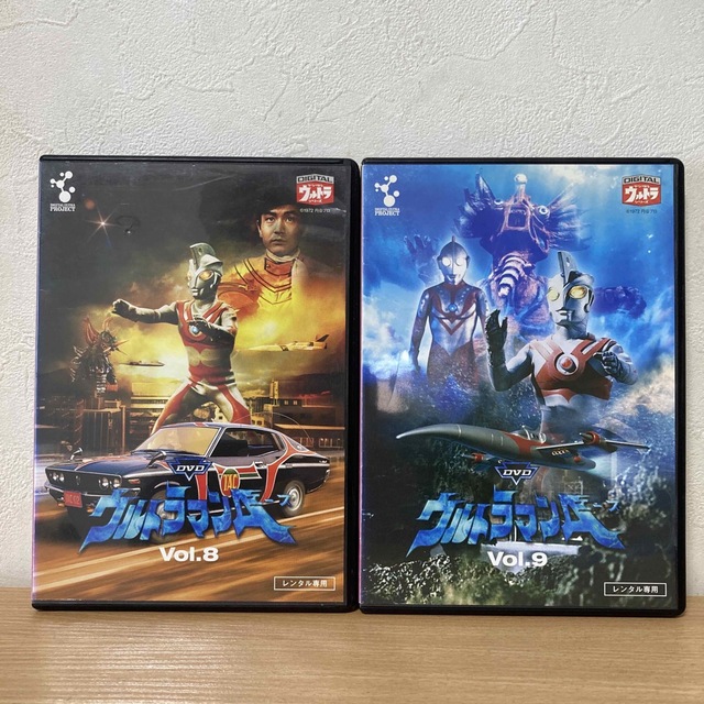 ウルトラマンA /ウルトラマンエース vol. 8・9 DVD 2本の通販 ウルトラマンA /ウルトラマンエース vol. 8・9 DVD 2本の通販