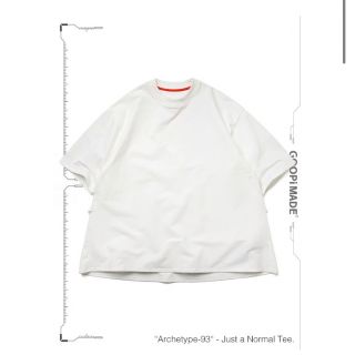 GOOPiMADE Just a Normal Tee WHITE 3(Tシャツ/カットソー(半袖/袖なし))