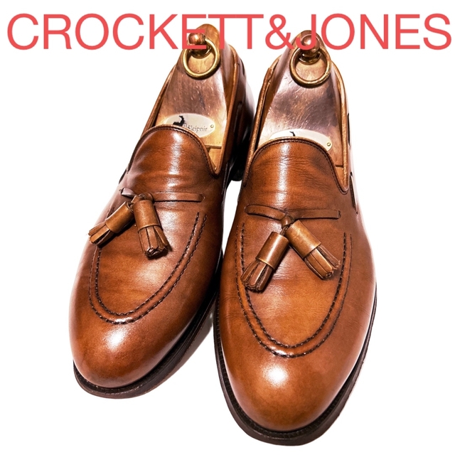 127.CROCKETT&JONES CAVENDISH ローファー 7Eメンズ