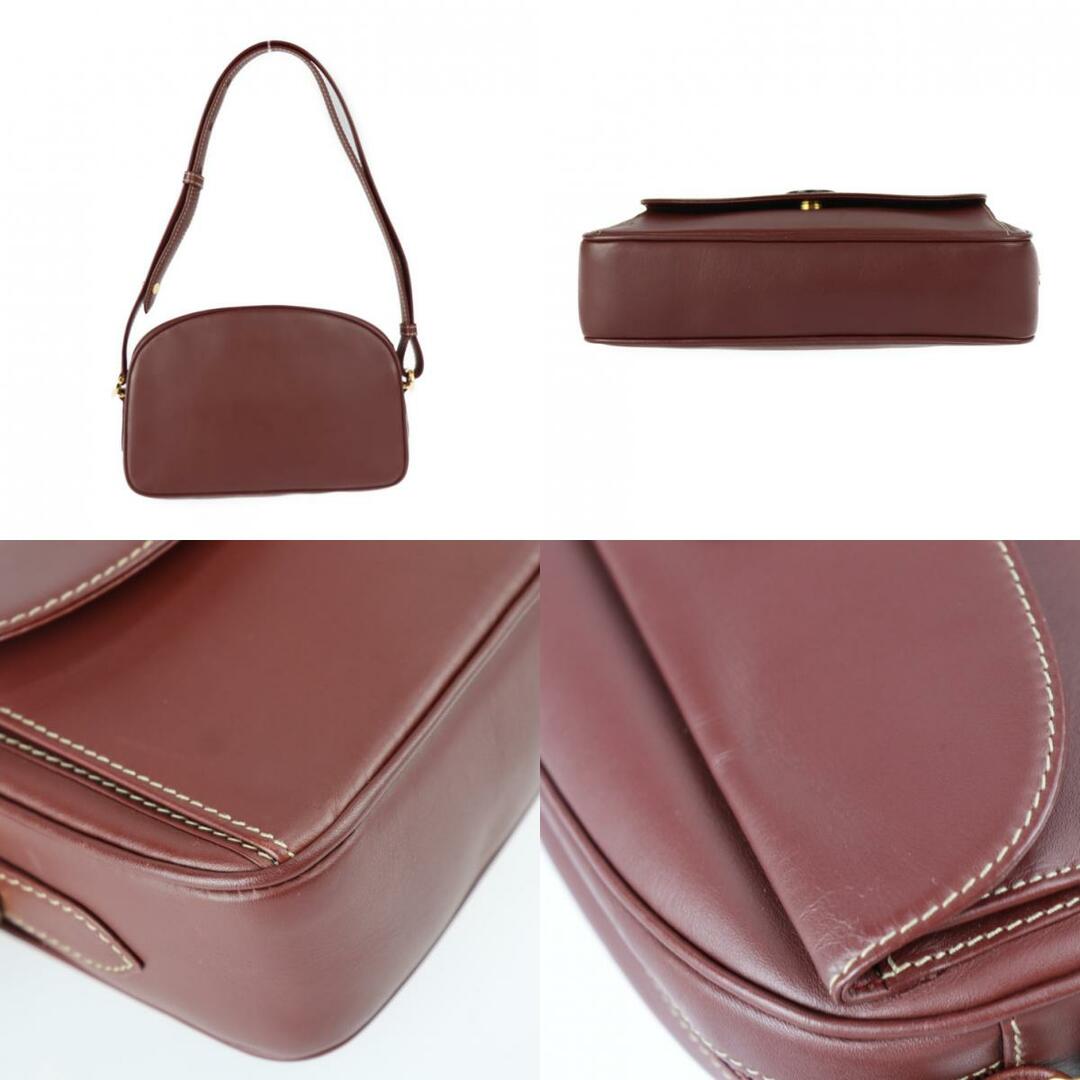 Cartier - CARTIER カルティエ マストライン ショルダーバッグ レザー