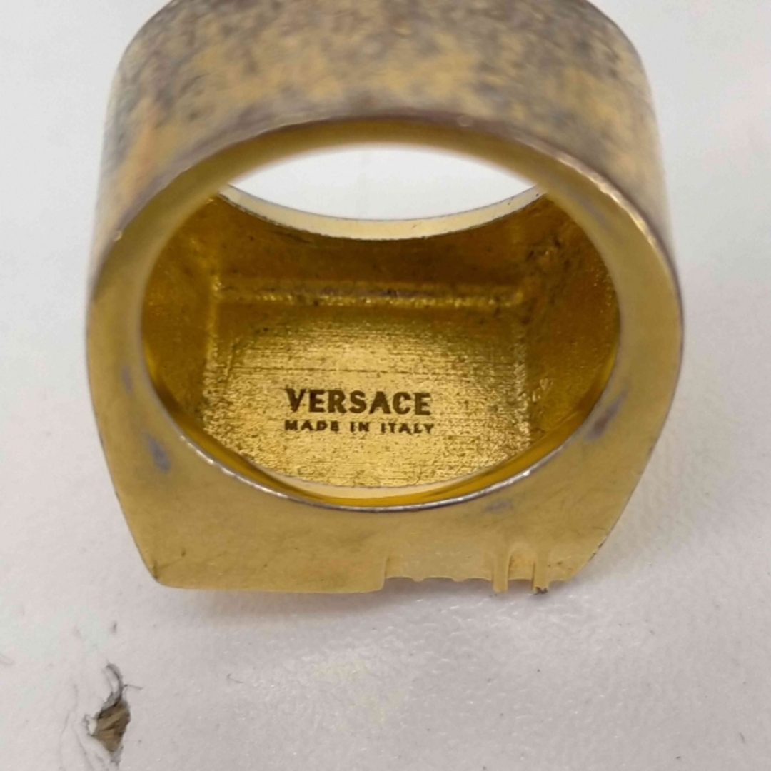 VERSACE - VERSACE(ヴェルサーチ) メデューサ スクエアリング メンズ