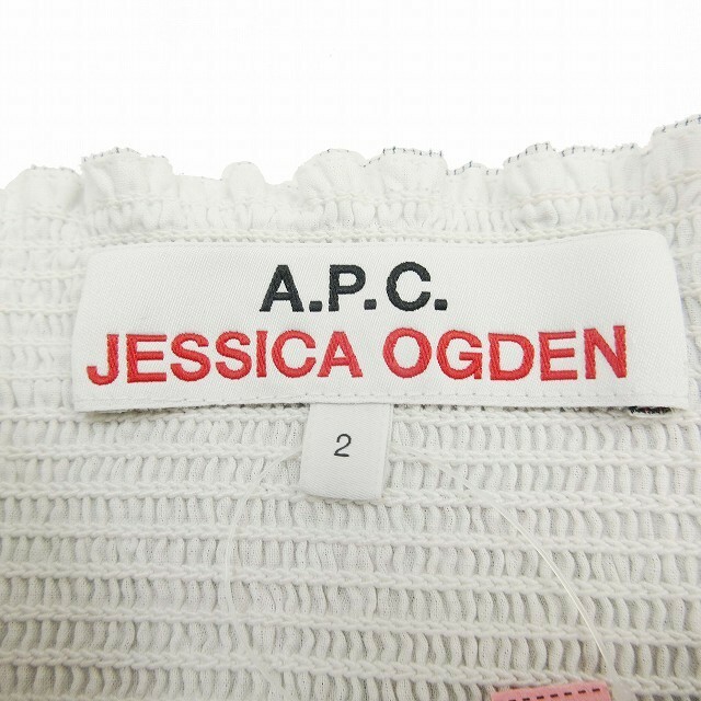 A.P.C(アーペーセー)の美品 22SS アーペーセー × ジェシカ・オグデン スカート ハイウエスト レディースのトップス(ベアトップ/チューブトップ)の商品写真