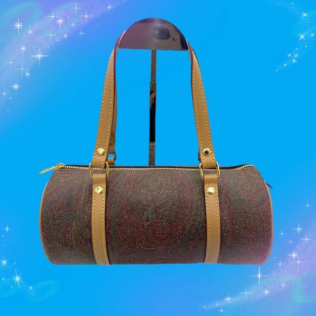 未使用に近い 超美品》 エトロ ペイズリー柄 ハンドバッグ マルチ