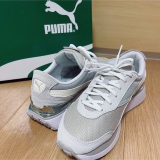 プーマ(PUMA)の【美品】PUMA クルーズライダー　ABC-MART限定　03White 厚底(スニーカー)