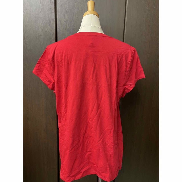 Calvin Klein(カルバンクライン)のカルバンクライン　レディース　カットソー　ゴールドラインストーン Tシャツ レディースのトップス(カットソー(半袖/袖なし))の商品写真