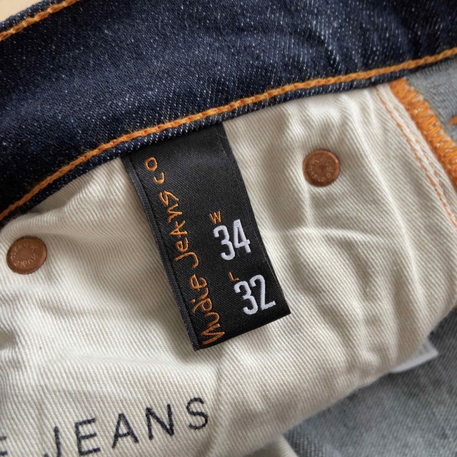 Nudie Jeans(ヌーディジーンズ)のヌーディージーンズ  THIN FINN W34 ストレッチスキニーデニム メンズのパンツ(デニム/ジーンズ)の商品写真