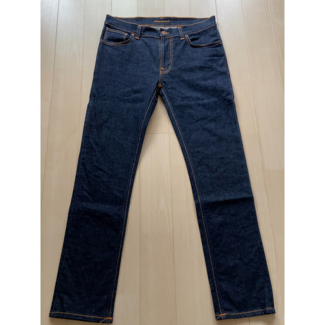 Nudie Jeans(ヌーディジーンズ)のヌーディージーンズ  THIN FINN W34 ストレッチスキニーデニム メンズのパンツ(デニム/ジーンズ)の商品写真
