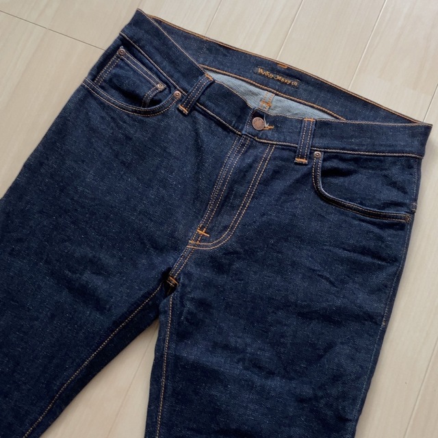 Nudie Jeans(ヌーディジーンズ)のヌーディージーンズ  THIN FINN W34 ストレッチスキニーデニム メンズのパンツ(デニム/ジーンズ)の商品写真