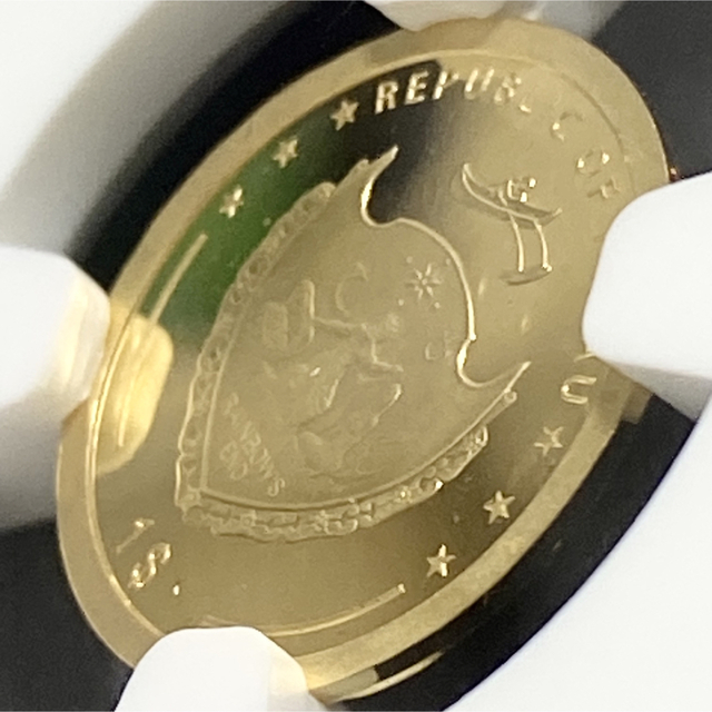 四葉のクローバー 2023年 パラオ 金貨 NGC PF70 モダン コイン 四葉のクローバー 2023年 パラオ 金貨 NGC PF70 モダン コイン