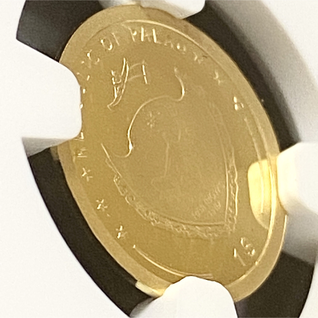 四葉のクローバー 2023年 パラオ 金貨 NGC PF70 モダン コイン 四葉のクローバー 2023年 パラオ 金貨 NGC PF70 モダン コイン