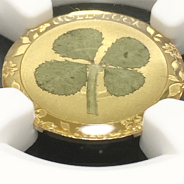 四葉のクローバー 2023年 パラオ 金貨 NGC PF70 モダン コイン 四葉のクローバー 2023年 パラオ 金貨 NGC PF70 モダン コイン