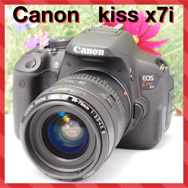 ❤️4000円分のおまけ付❤️Canon  EOS kiss x7i❤️