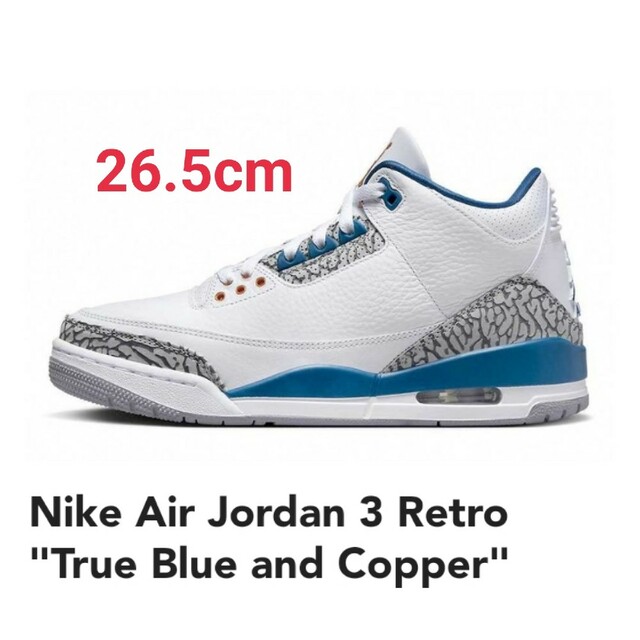 Nike Air Jordan 3 Retro True Blue ナイキ