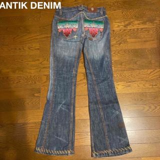 ANTIK DENIM フレアデニムパンツ