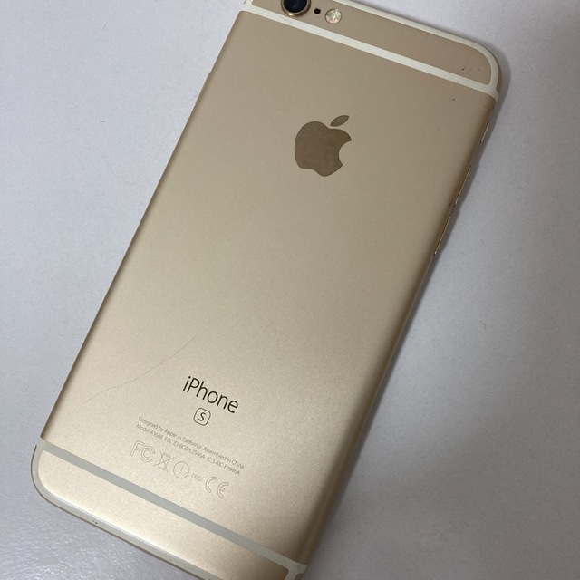 iPhone 6s Gold 16 GB SIMフリー - スマートフォン本体