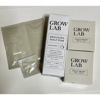 GLOW LAB グロウラボ メディケイテッド　ブラシ2個付き(ヘアケア)