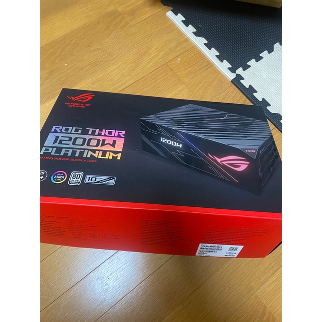 の通販なら ASUS製 ROG Thor 1200W プラチナ 電源ユニット スマホ/家電 ...