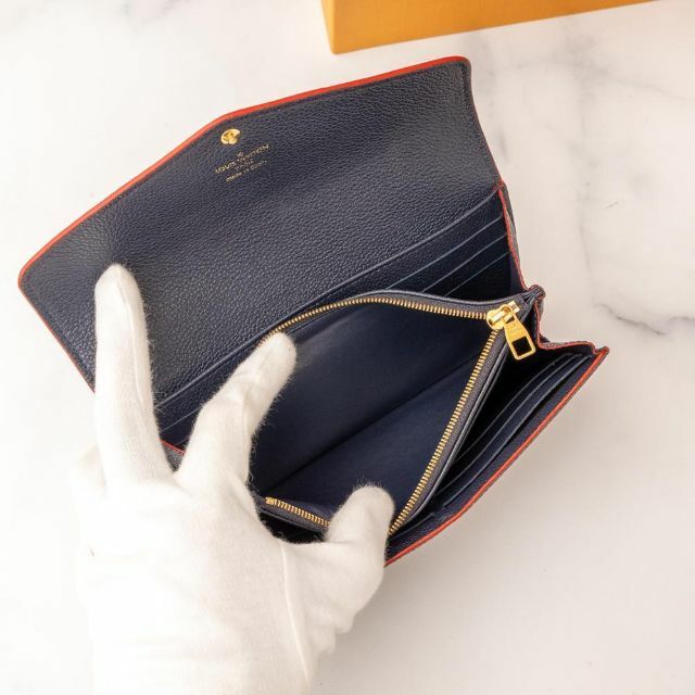 LOUIS VUITTON(ルイヴィトン)のジュン様 専用 ヴィトン アンプラント ポルトフォイユ サラ マリーヌルージュ  レディースのファッション小物(財布)の商品写真