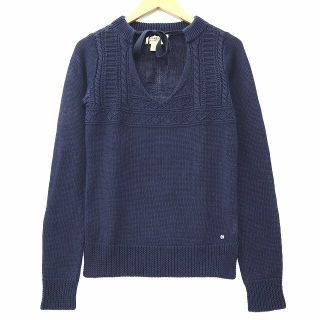 ラルフローレン(Ralph Lauren)のラルフローレン 国内正規 リネン ニット セーター リボン付き XS(ニット/セーター)