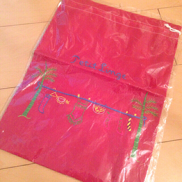 リネン☆ランジェリー袋♥︎ レディースのファッション小物(ポーチ)の商品写真
