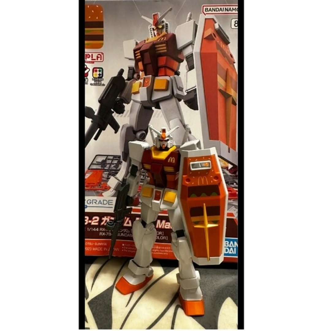 ★海外限定品★egガンダムマクドナルドビックマックカラー1/144