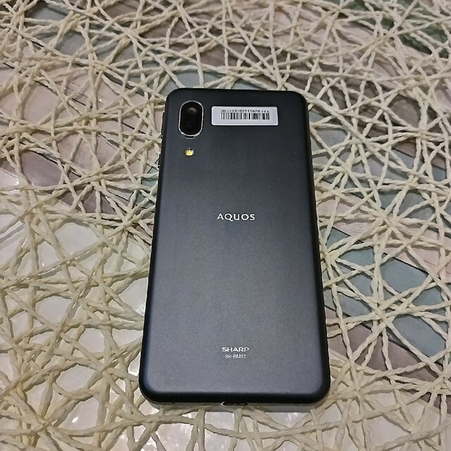 シャープ  AQUOS sense3 lite  黒 2