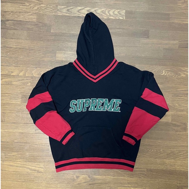 Supreme  20AW刺繍ロゴ オーバーサイズ ホッケー パーカー M