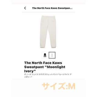 ザノースフェイス(THE NORTH FACE)のTHE NORTH FACE X KAWS Sweatpant(その他)