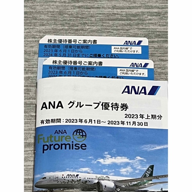 ANA株主優待　2枚　全日本空輸