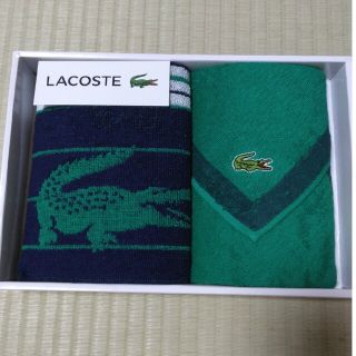 ラコステ(LACOSTE)のラコステ　ゲストタオルセット(タオル/バス用品)