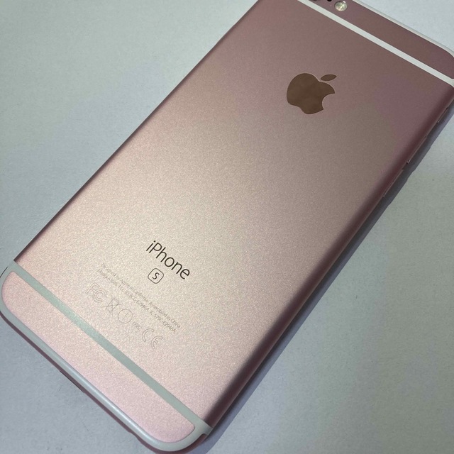 iPhone(アイフォーン)のiPhone 6s Rose Gold 64 GB SIMフリー スマホ/家電/カメラのスマートフォン/携帯電話(スマートフォン本体)の商品写真