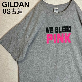 ギルタン(GILDAN)のUSA古着GILDAN ギルダン デカロゴ 両面プリント 半袖Tシャツ  XL(Tシャツ/カットソー(半袖/袖なし))