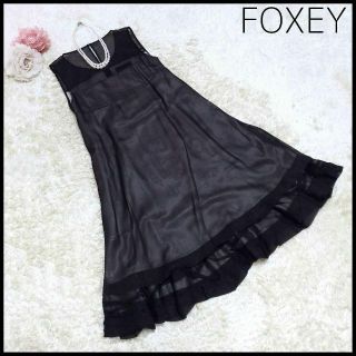 FOXEY BOUTIQUE - 【シアー×レイヤード】 フォクシーブティック
