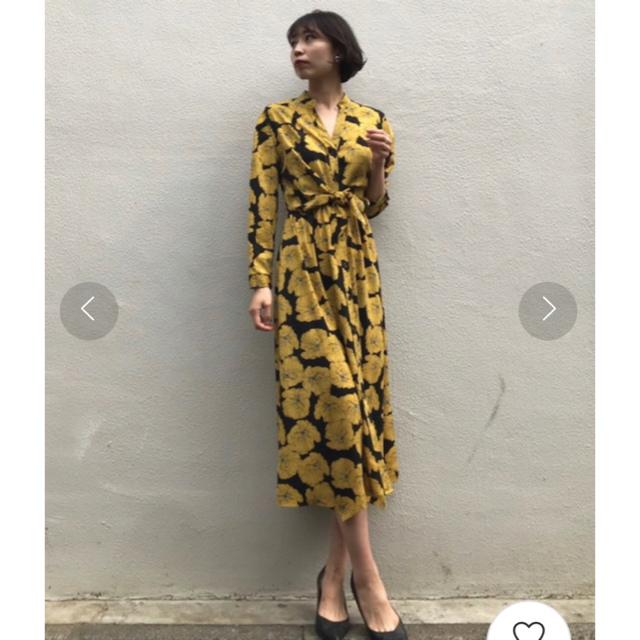 レディースamerivintage BOTANICAL PRINT DRESS