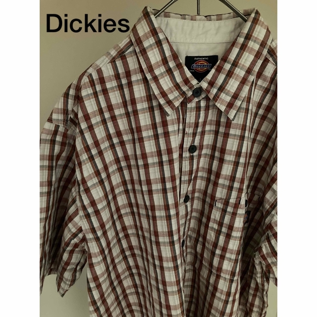 Dickies(ディッキーズ)のDickies ディッキーズ 90s チェックシャツ 半袖 ビッグシルエット メンズのトップス(シャツ)の商品写真