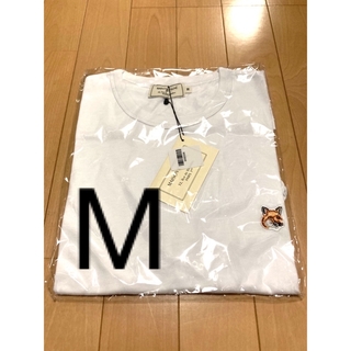 メゾンキツネ(MAISON KITSUNE')のSALE ⑧ M メゾンキツネ　ワンフォックス　Tシャツ(Tシャツ(半袖/袖なし))