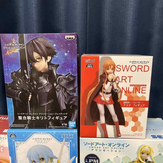 TAITO - ソードアート・オンライン フィギュア まとめ売りの通販 by は